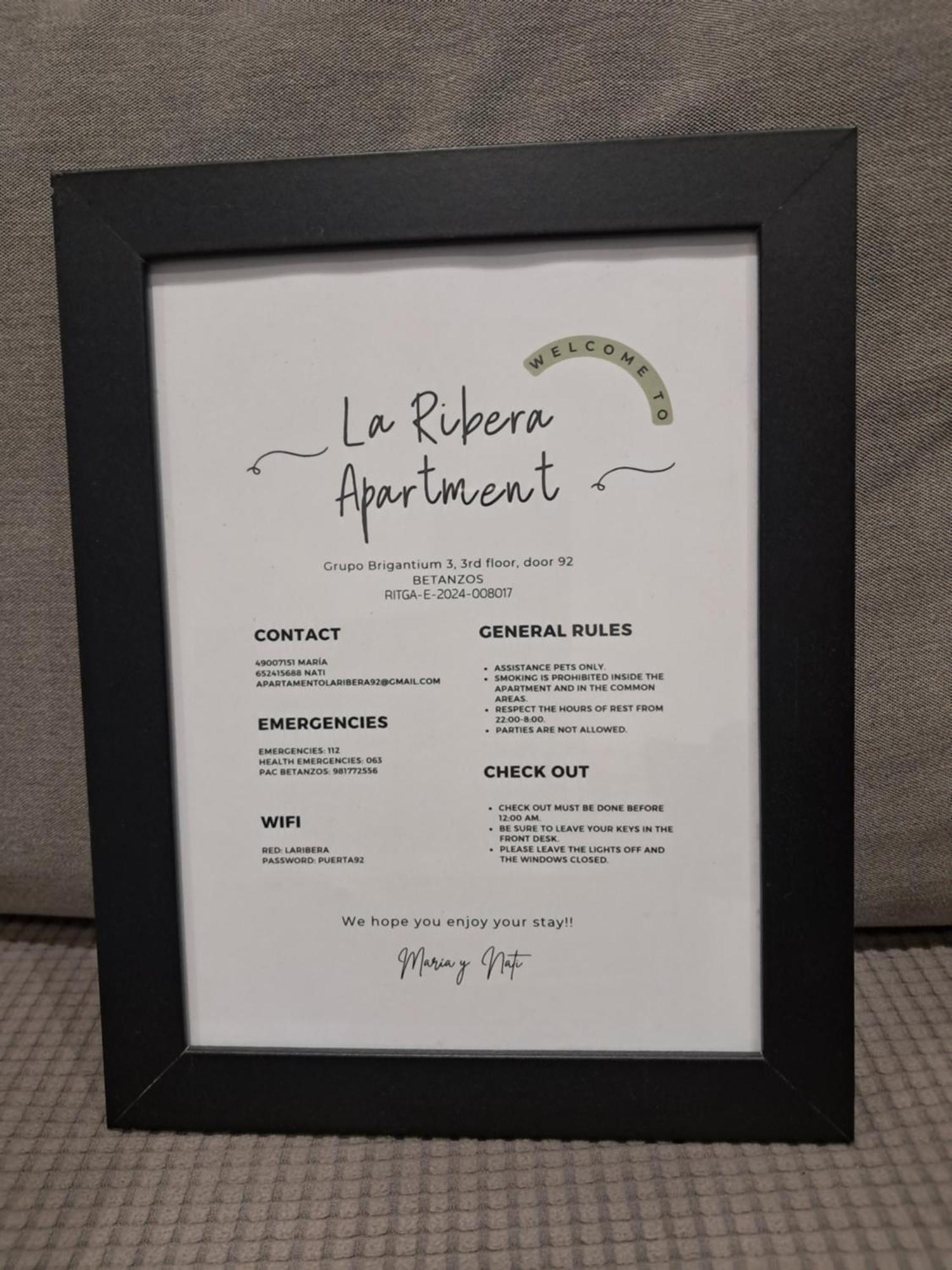 Apartamento La Ribera Betanzos Exterior foto